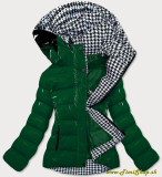 Zimná bunda prešívaná - Zelena