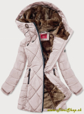 Dámska zimná bunda - Béžova