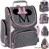 Školská taška/aktovka Minnie Mouse - Siva