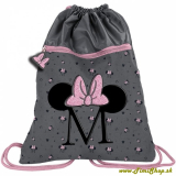 Školská taška/vrecúško Minnie Mouse - Siva