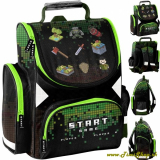 Školská taška/aktovka Minecraft - Čierna