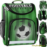 Školská taška/aktovka Football - Zelena