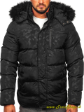 Pánska zimná bunda - Čierna