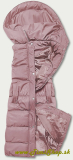 Dlhá páperová vesta - Ružova