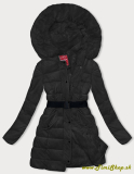 Páperová zimná bunda - Čierna
