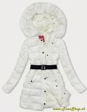 Páperová zimná bunda - Biela