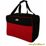 Príručná cestovná taška 42x32x25 - Čierna-červena