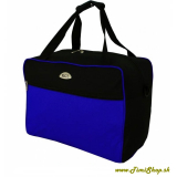 Príručná cestovná taška 42x32x25 - Čierna-modra