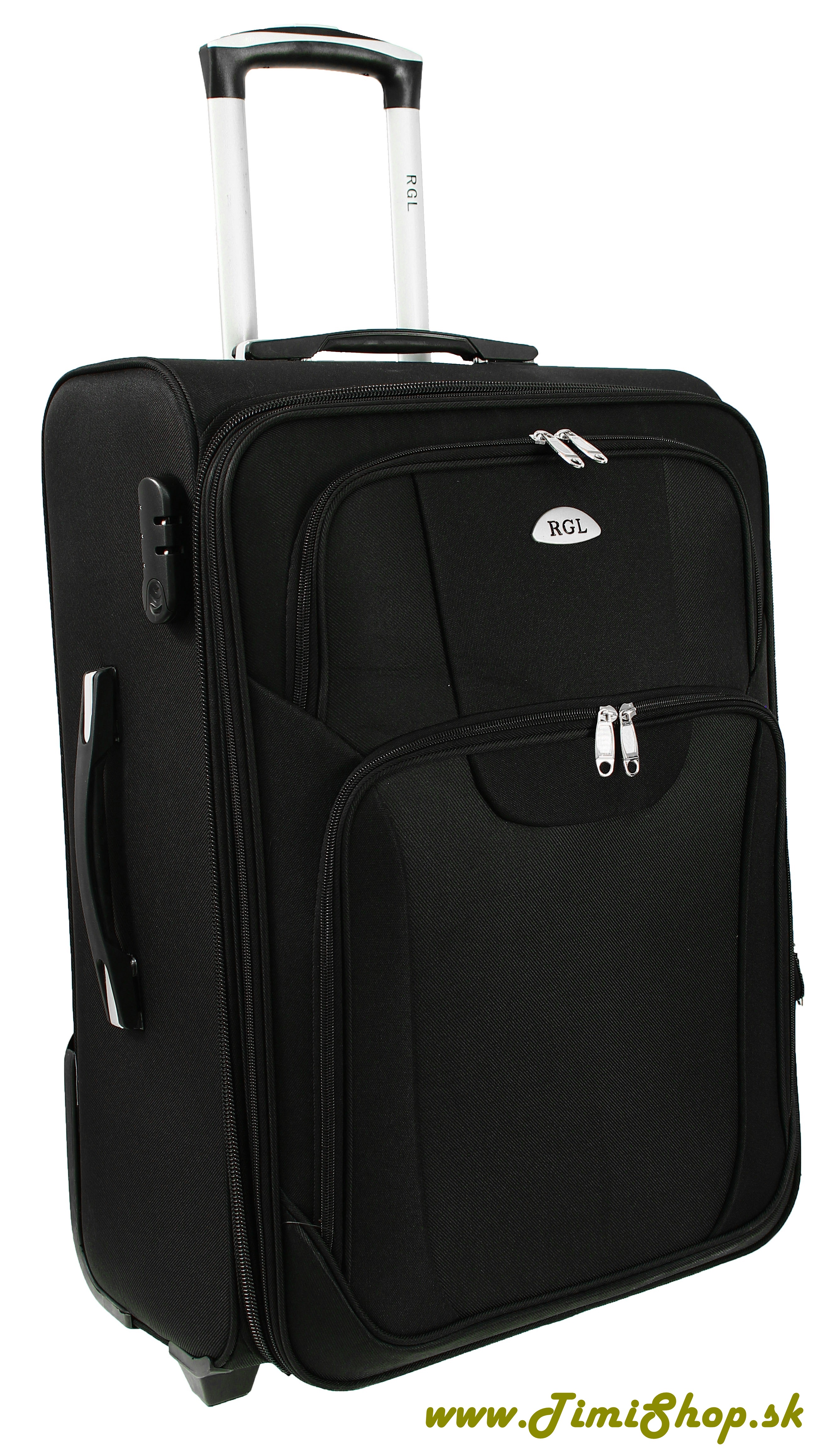 Stredný cestovný kufor XL - Čierna