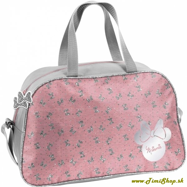 Športová taška/kabela Minnie Mouse - Ružova