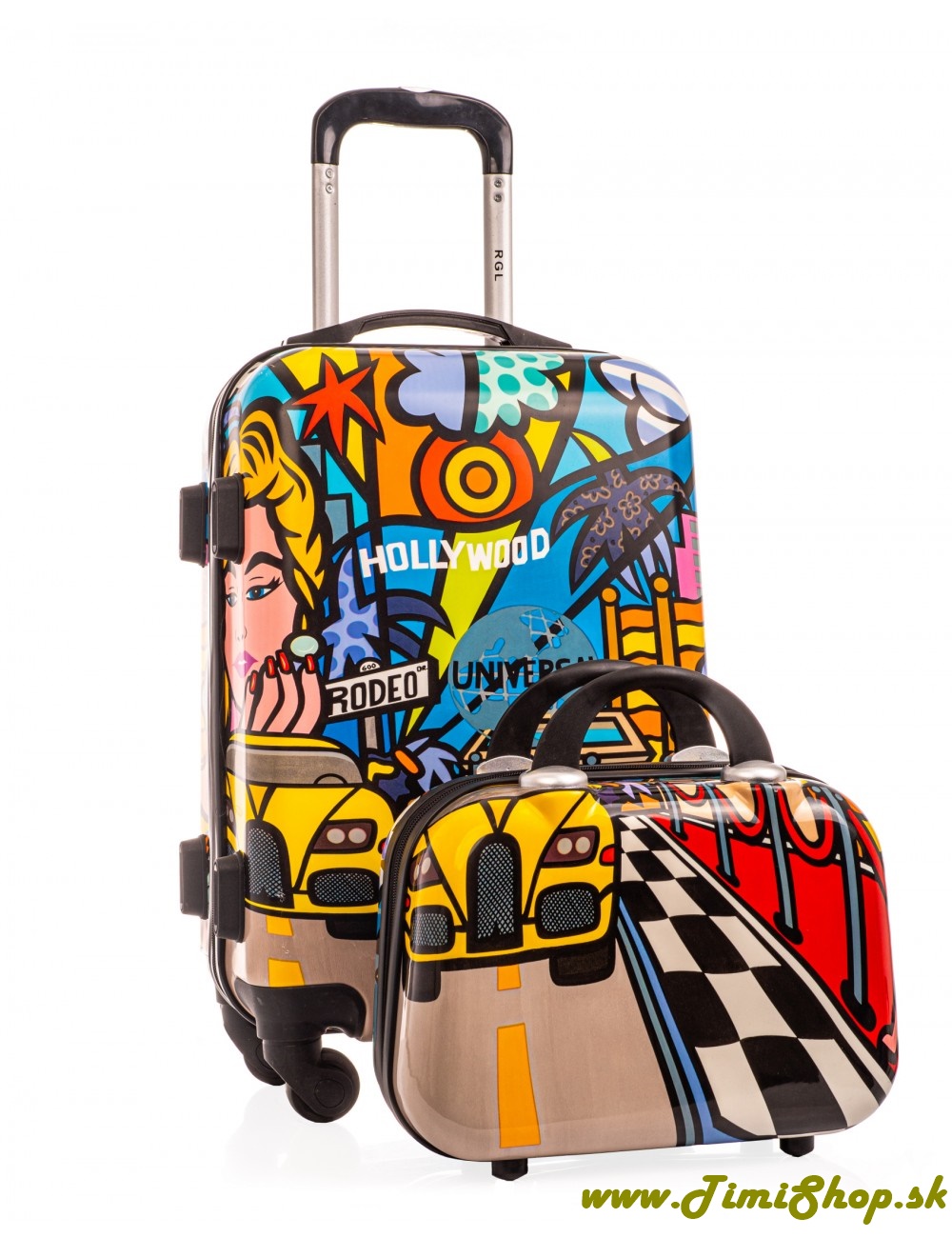 Cestovný kufor + kufrík - Picasso