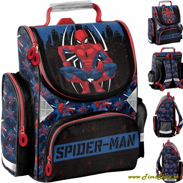 Školská taška/aktovka Spiderman - Modra