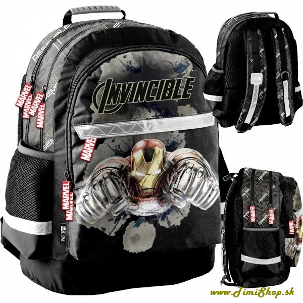 Školský batoh Avengers - Čierna