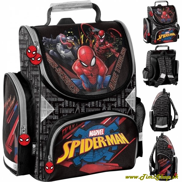 Školská taška/aktovka Spider-Man - Siva