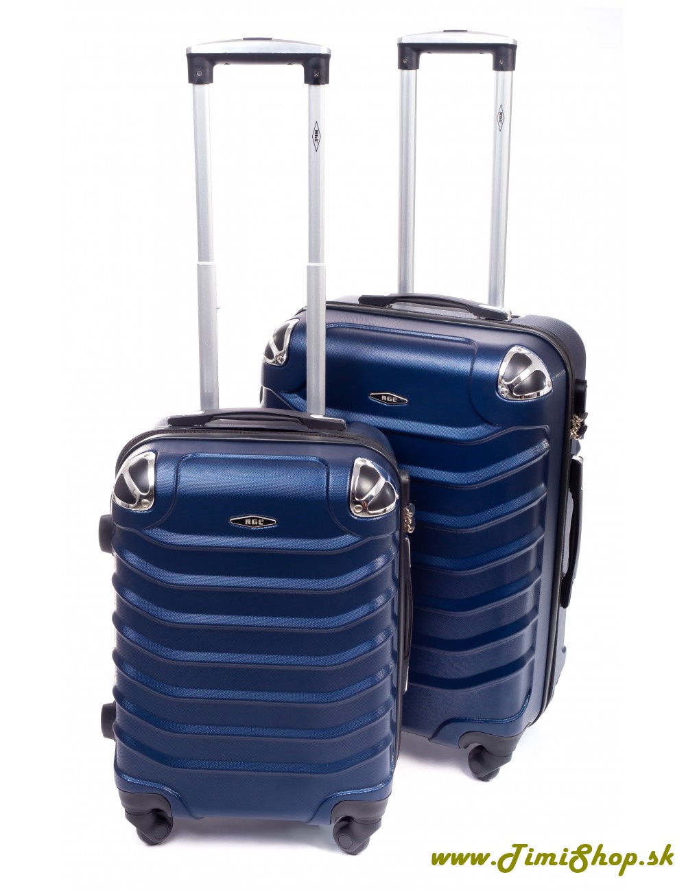 Sada cestovných kufrov 2v1 - Granat