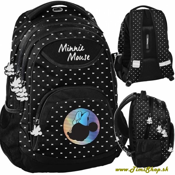 Školský batoh Minnie Mouse - Čierna