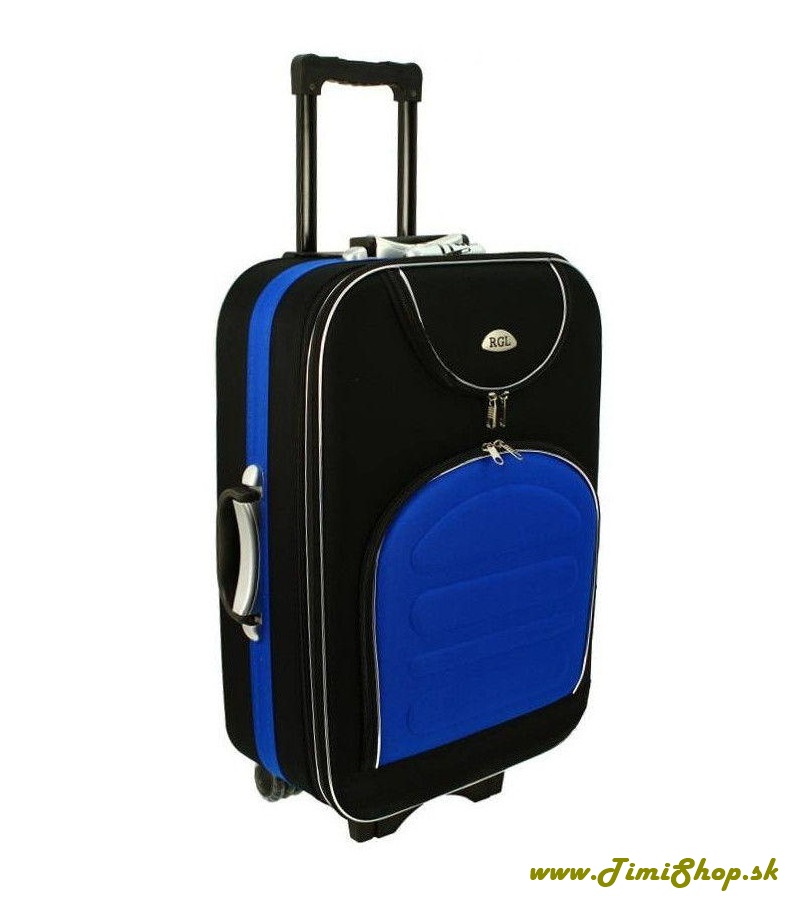 Cestovný kufor Large XXL -  Čierna-modra