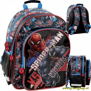 Školský batoh Spiderman - Modra