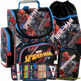 Školská taška/aktovka 3v1 Spiderman 