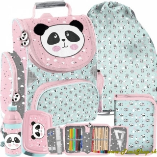 Školská taška/aktovka 5v1 Panda