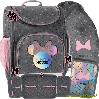 Školský taška/aktovka 3v1 Minnie Mouse - Graffit