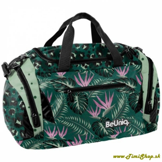 Športová taška na cestovanie, fitness taška Lísty - Zelena