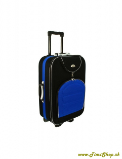 Cestovný kufor Malý L - Čierna-modra