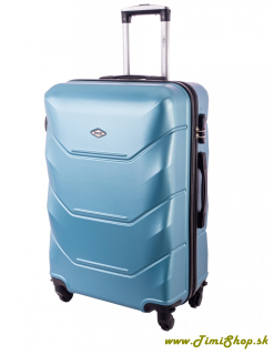 Cestovný kufor stredný XL - Metalická modra