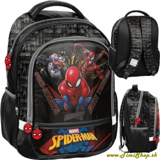 Školský batoh Spider Man - Siva
