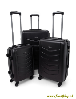 Sada cestovných kufrov L,XL,XXL - Čierna