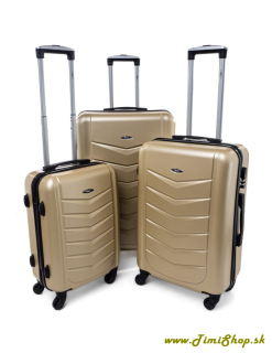 Sada cestovných kufrov L,XL,XXL - Šampanska