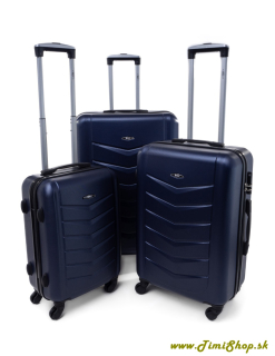Sada cestovných kufrov L,XL,XXL - Granat