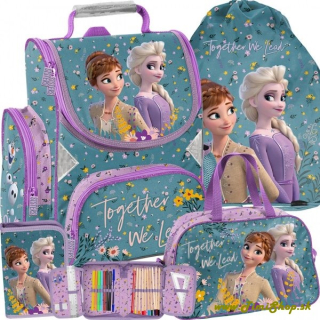 Školská taška/aktovka 4v1 Frozen - Tyrkys