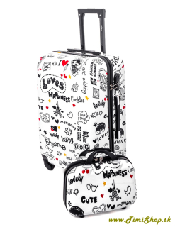 Cestovný kufor stredný XL + kufrík - Láska