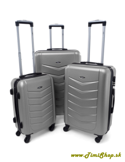 Sada cestovných kufrov L,XL,XXL - Siva