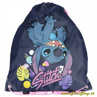 Školská taška/vrecúško Stitch - Granat