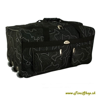 Cestovná taška A3 - Čierny vzor