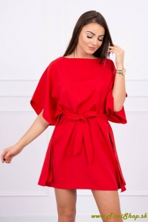 Šaty oversize - Červena