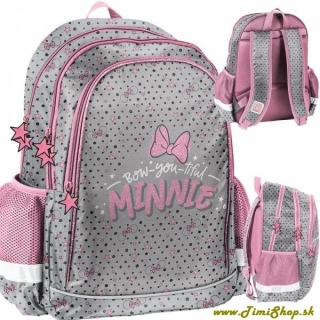 Školský batoh Minnie Mouse - Siva