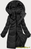 Dlhšia zimná bunda - Čierna