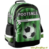 Školský batoh Football - Zelena